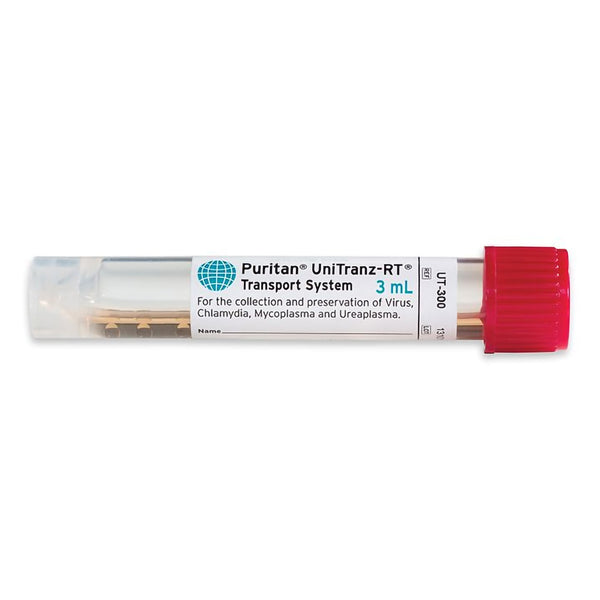 UniTranz-RT® Transport Media Universal Transport Medium Translucent with Red Cap Tube Format (1074335_BX) 50/BX