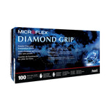 Diamond Grip™ Exam Glove Small NonSterile Latex Standard Cuff Length Textured Fingertips White Not Rated (307873_BX) 100/BX