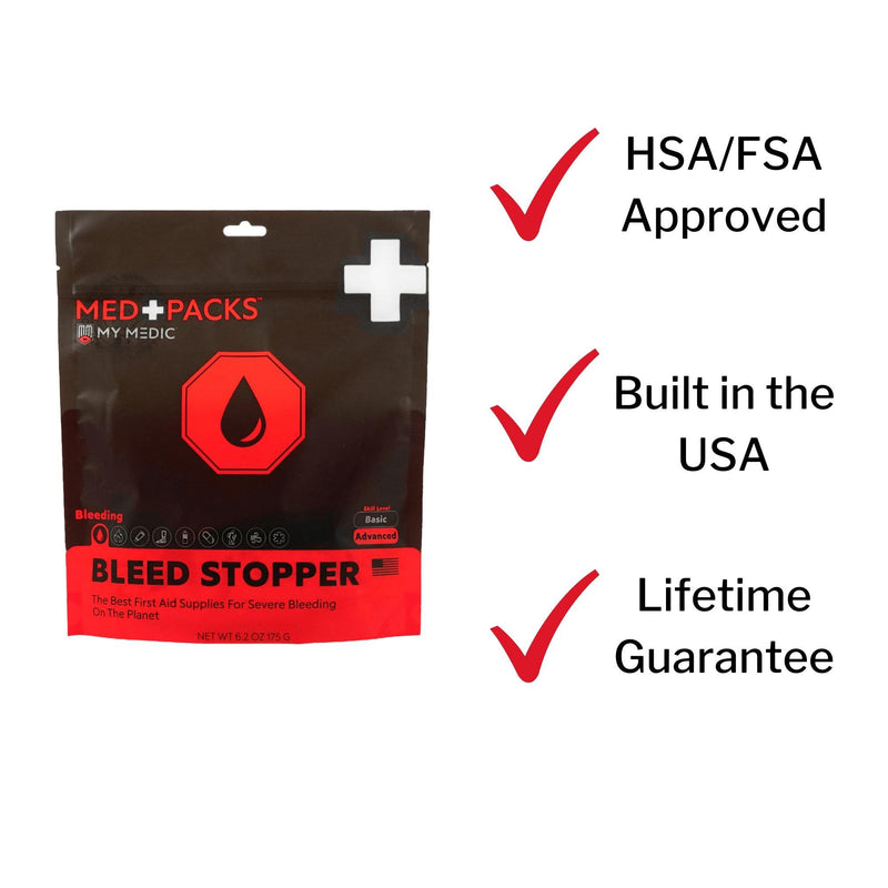 My Medic™ MED PACKS Bleed Stopper First Aid Kit Plastic Pouch (1207741_EA) 1/EA