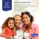 Lantiseptic® Dry Skin Therapy Skin Protectant 14 oz. Jar Lanolin Scent Cream (1126672_EA) 1/EA