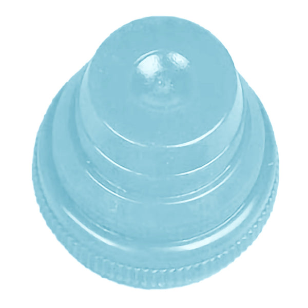 Globe® Scientific Tube Closure Polyethylene Plug Cap Light Blue For use with 10, 12, 13 and 16 mm Tubes Secondary Tube (561353_BG) 1000/BG