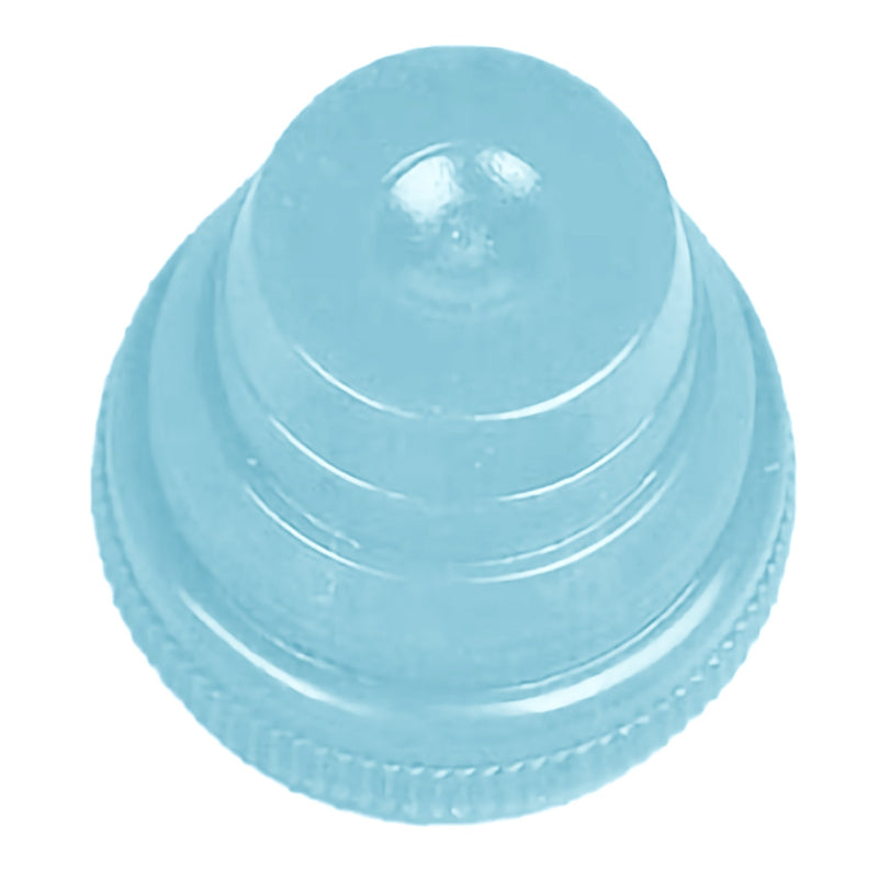 Globe® Scientific Tube Closure Polyethylene Plug Cap Light Blue For use with 10, 12, 13 and 16 mm Tubes Secondary Tube (561353_BG) 1000/BG