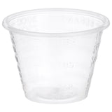 McKesson Medicine Cup 1 oz. Clear Plastic Disposable NonSterile (188670_CS) 5000/CS