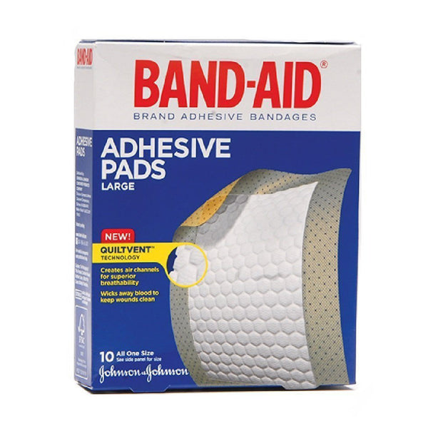 Band-Aid® Adhesive Strip 2-7/8 X 4 Inch Plastic Rectangle Tan Sterile (781048_BX) 10/BX