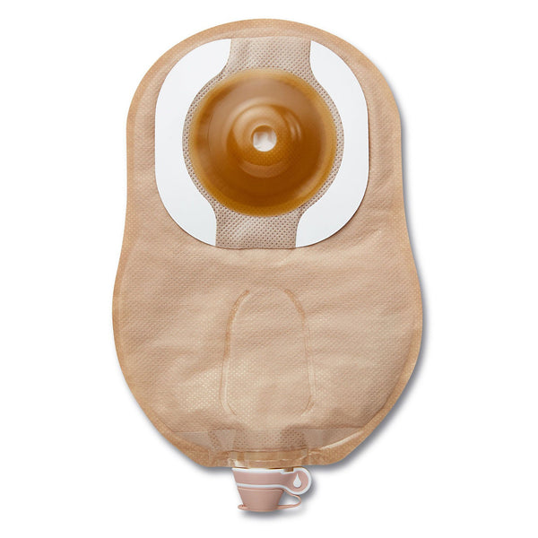 Premier™ Urostomy Pouch One-Piece System 9 Inch Length Convex, Pre-Cut 1 Inch Stoma Drainable (1040896_BX) 5/BX