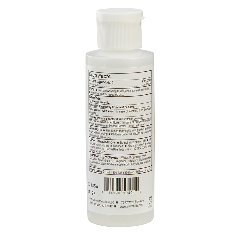 GelRite® Hand Sanitizer 4 oz. Ethyl Alcohol Gel Bottle (576312_CS) 24/CS