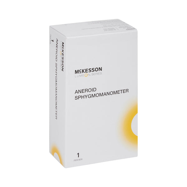 McKesson Deluxe Aneroid Sphygmomanometer Unit Large Adult Cuff Nylon Cuff 34 - 50 cm Pocket Aneroid (1067608_EA) 1/EA