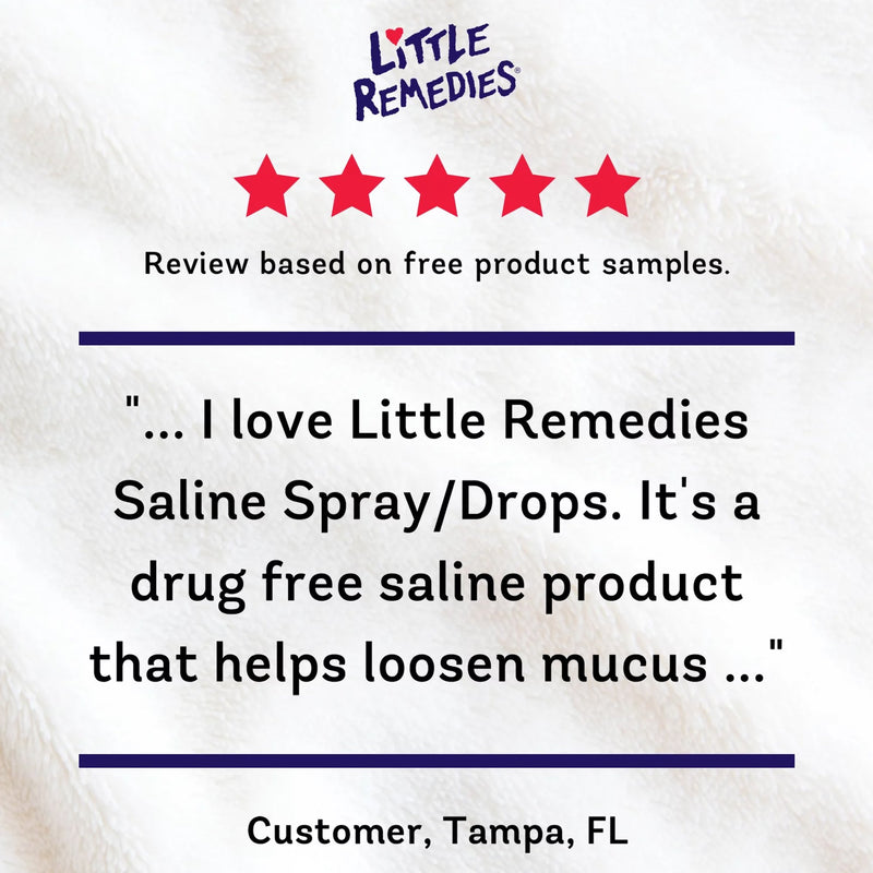 Little Remedies® Saline Nasal Spray 0.65% Strength 1 oz. (1231451_EA) 1/EA