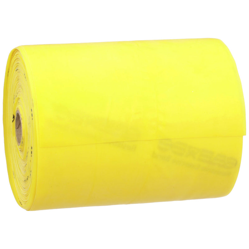 McKesson CanDo® Exercise Resistance Band Yellow 5 Inch X 50 Yard X-Light Resistance (1073307_EA) 1/EA