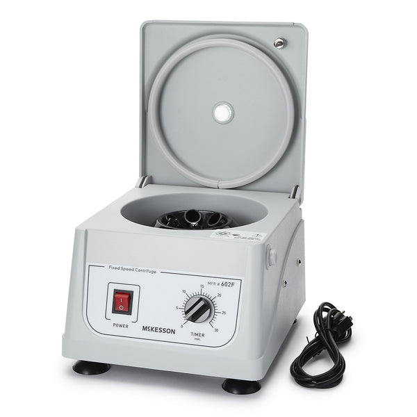McKesson Fixed Speed Centrifuge 6 Place Fixed Angle Rotor Fixed speed at 3,400 RPM (1047221_EA) 1/EA