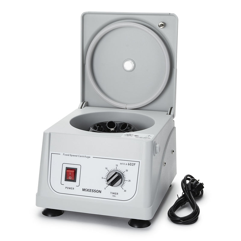 McKesson Fixed Speed Centrifuge 6 Place Fixed Angle Rotor Fixed speed at 3,400 RPM (1047221_EA) 1/EA