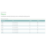 Mepore® Composite Dressing 2-1/2 X 3 Inch Rectangle Sterile (324383_EA) 1/EA
