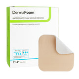 DermaFoam® Foam Dressing 2 X 2 Inch Without Border Waterproof Backing Nonadhesive Square Sterile (670774_EA) 1/EA