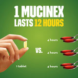 Mucinex® DM Cold and Cough Relief 1,200 mg - 60 mg Strength Tablet 28 per Box (1101457_BX) 28/BX