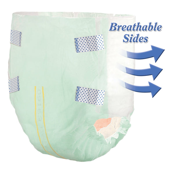 Tranquility SmartCore™ Unisex Adult Incontinence Brief Small Disposable Heavy Absorbency (801660_CS) 100/CS