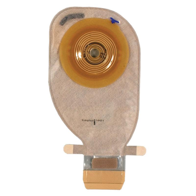 Assura® Ostomy Pouch One-Piece System 11-1/4 Inch Length Convex, Trim to Fit 3/4 to 1-1/4 Inch Stoma Drainable (473537_BX) 10/BX