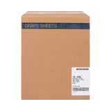 McKesson Stretcher Sheet Flat 40 W X 90 L Inch Blue Polyback Airlaid Disposable (148016_CS) 25/CS