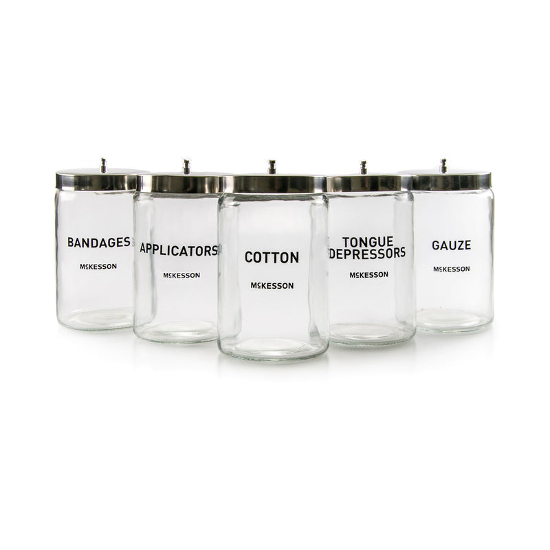 McKesson Sundry Jar 4-1/4 X 7 Inch Glass Clear (476666_ST) 1/ST