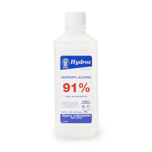 McKesson Brand Antiseptic Isopropyl Alcohol Topical Liquid 16 oz. Bottle (704316_CS) 12/CS