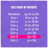 Cuties® Complete Care Unisex Baby Diaper Size 6 Disposable Heavy Absorbency (1206484_CS) 200/CS