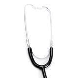 McKesson General Exam Stethoscope Black 1-Tube 21 Inch Tube Single Sided Chestpiece (1007588_BX) 10/BX
