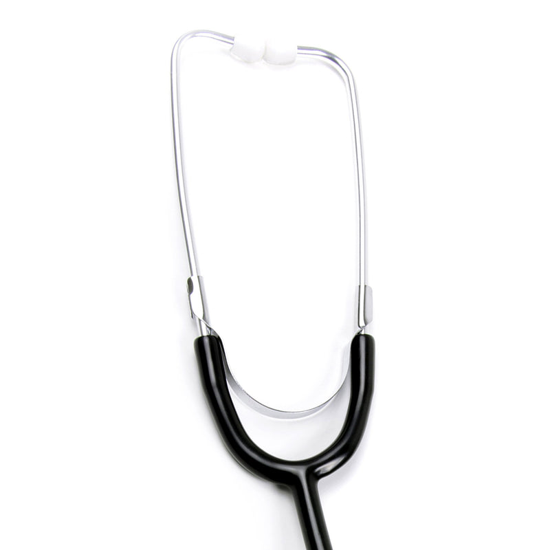 McKesson General Exam Stethoscope Black 1-Tube 21 Inch Tube Single Sided Chestpiece (1007588_BX) 10/BX