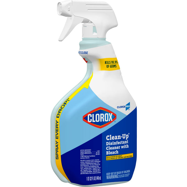 CloroxPro™ Clorox® Clean-Up® with Bleach Surface Disinfectant Cleaner Germicidal Trigger Spray Liquid 32 oz. Bottle Chlorine Scent NonSterile (761441_BT) 1/BT