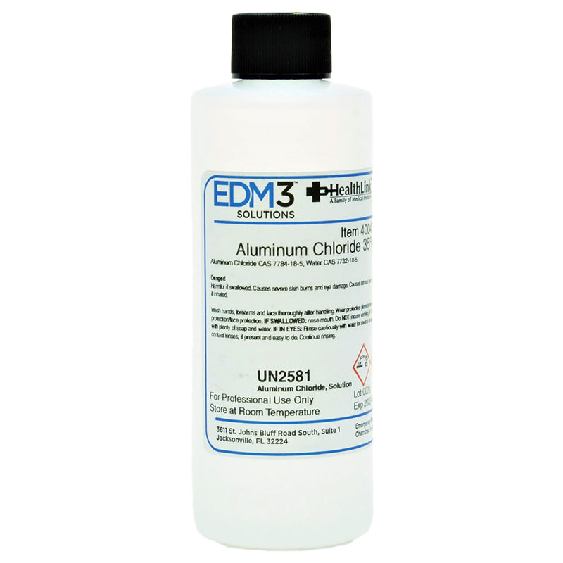 EDM 3 LLC Chemistry Reagent Aluminum Chloride ACS Grade 35% / 6.0 N 4 oz. (446699_EA) 1/EA