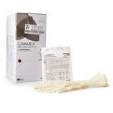 GAMMEX® Non-Latex Sensitive Surgical Glove Size 7.5 Sterile Polychloroprene Standard Cuff Length Micro-Textured Cream Chemo Tested (833675_CS) 200/CS