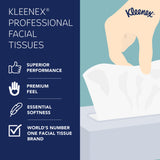 Kleenex® Facial Tissue White 8-1/5 X 8-2/5 Inch 100 Count (60594_CS) 36/CS