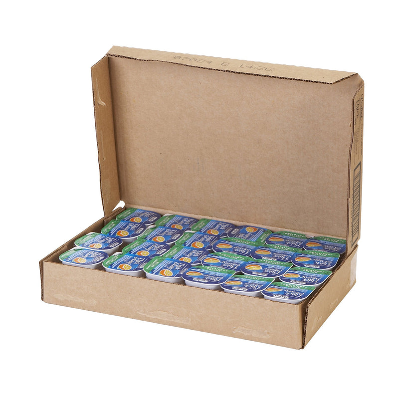 Thick & Easy® Thickened Beverage 4 oz. Portion Cup Orange Flavor Liquid IDDSI Level 2 Mildly Thick (732812_CS) 24/CS