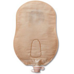 Premier™ Urostomy Pouch One-Piece System 9 Inch Length Convex, Pre-Cut 7/8 Inch Stoma Drainable (1055300_BX) 5/BX