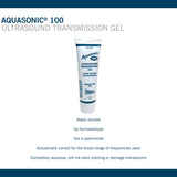 Aquasonic® Ultrasound Gel High Viscosity 2 oz. Tube NonSterile (1220623_CS) 144/CS