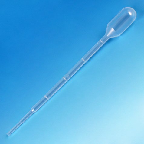 Globe Scientific Transfer Pipette 3 mL Graduated NonSterile (541891_BX) 500/BX