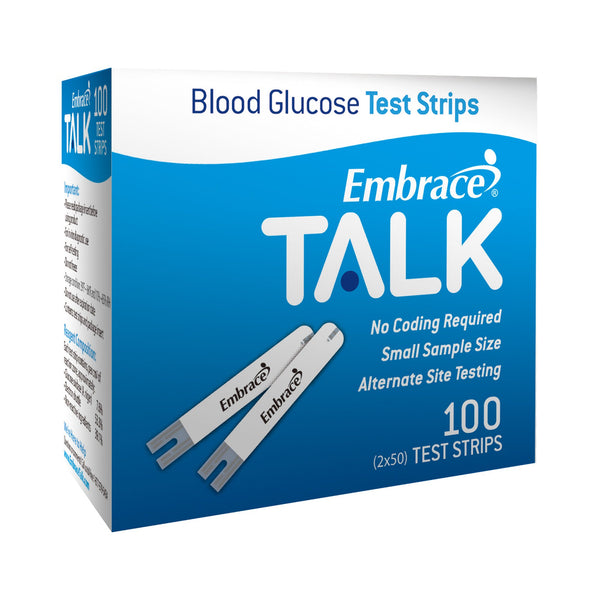 Embrace® Blood Glucose Test Strips Embrace® (1125171_BX) 1/BX