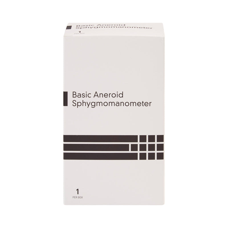 BASIC Aneroid Sphygmomanometer Unit Large Adult Cuff Nylon Cuff 34 - 50 cm Pocket Aneroid (363780_EA) 1/EA