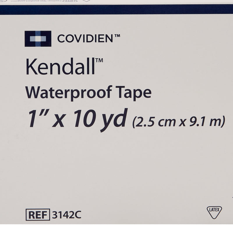Kendall™ Waterproof Medical Tape White 1 Inch X 10 Yard Cloth NonSterile (10337_BX) 12/BX