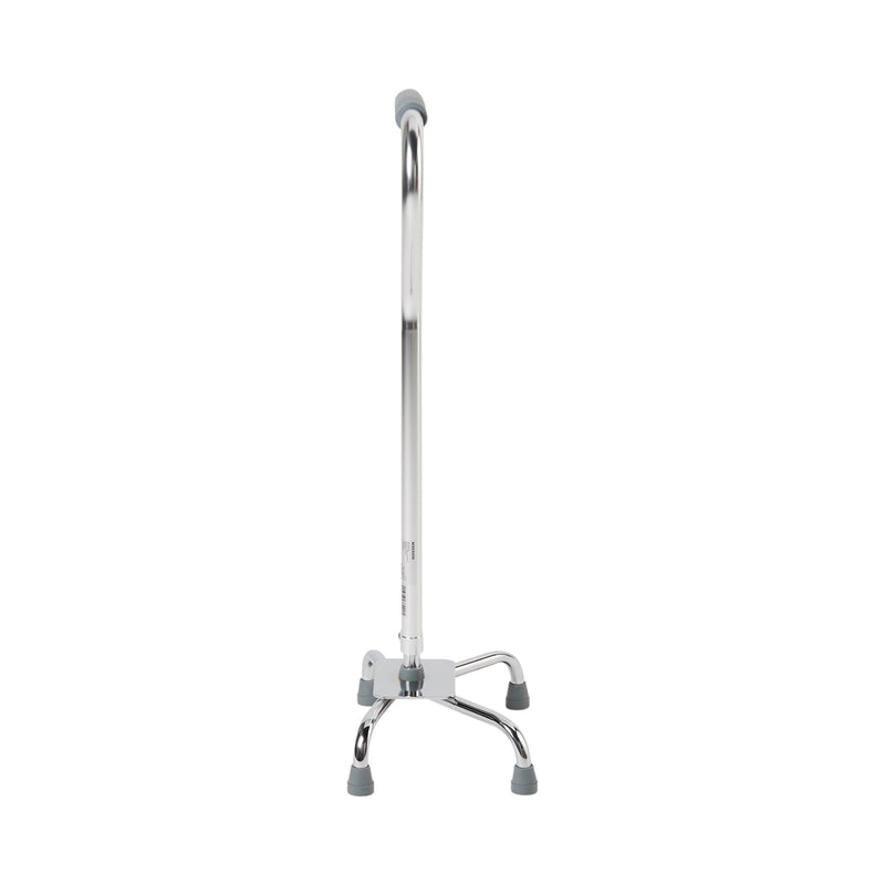 McKesson Large Base Quad Cane Steel 29 to 37-1/2 Inch Height Chrome (1065218_EA) 1/EA