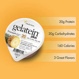 Gelatein® Plus Oral Supplement Pineapple Flavor Gel 4 oz. Cup (1010083_CS) 36/CS