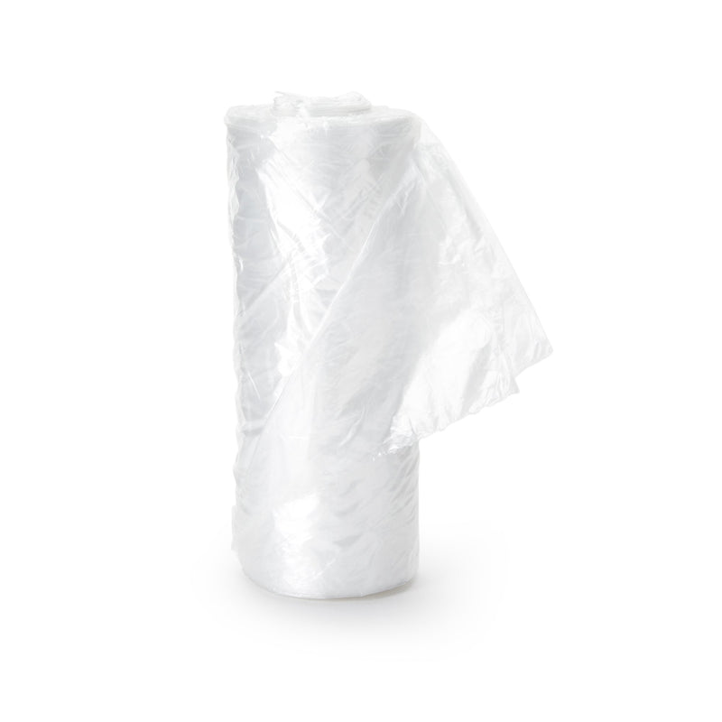 Colonial Bag Trash Bag 10 gal. Clear HDPE 8 Mic. 24 X 24 Inch X-Seal Bottom Coreless Roll (682408_RL) 1/RL