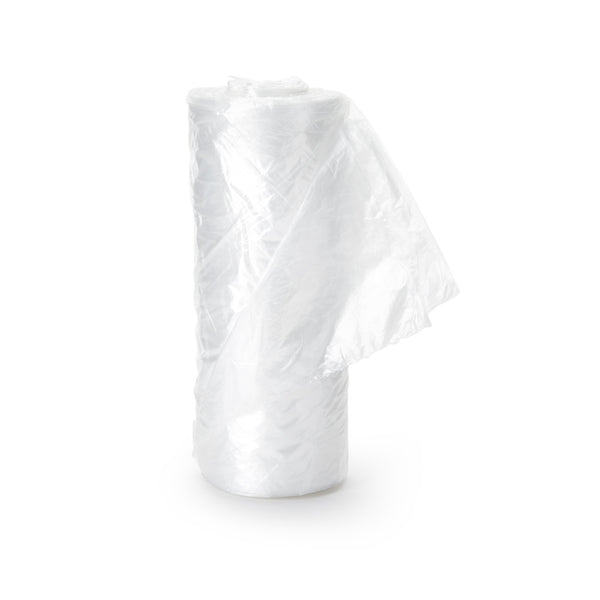 Colonial Bag Trash Bag 10 gal. Clear HDPE 8 Mic. 24 X 24 Inch X-Seal Bottom Coreless Roll (682408_CS) 20/CS