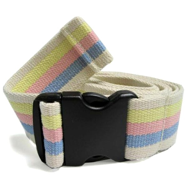 McKesson Gait Belt 60 Inch Length Pastel Stripe Polyester (864659_CS) 48/CS