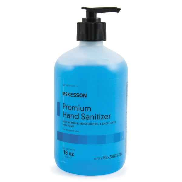 McKesson Premium Hand Sanitizer 18 oz. Ethyl Alcohol Gel Pump Bottle (937919_EA) 1/EA