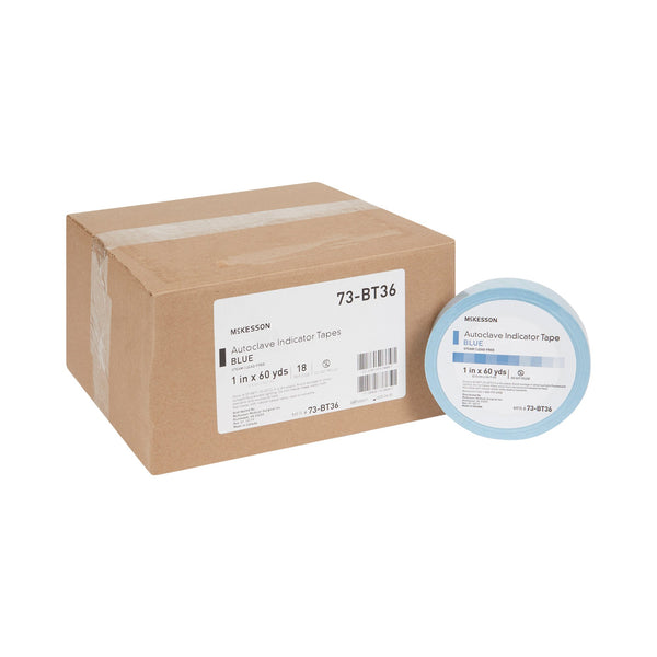 McKesson Steam Indicator Tape 1 Inch X 60 Yard Steam (524891_RL) 1/RL