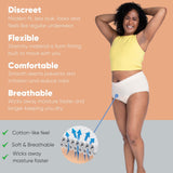 Nexwear Female Adult Absorbent Underwear Pull On X-Large Disposable Moderate Absorbency (1260919_CS) 60/CS