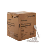 McKesson Spoon Heavy Weight White Polypropylene (959248_CS) 1000/CS