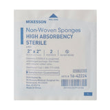 McKesson Nonwoven Sponge 2 X 2 Inch 4-Ply Sterile 2 per Pack (482409_CS) 1500/CS