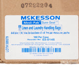 McKesson Infectious Linen Bag Infectious Linen 40 to 45 gal. Yellow 40 X 46 Inch (270200_CS) 100/CS