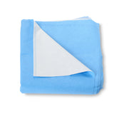 QUICK CHECK* H400 Sterilization Wrap White / Blue 36 X 36 Inch Dual Layer SMS Polypropylene Steam / EO Gas / Hydrogen Peroxide (809429_CS) 72/CS