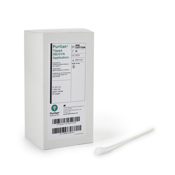 Puritan® OB/GYN Swab 8 Inch Length NonSterile (282621_CS) 500/CS